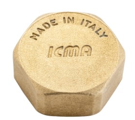 Icma tappo femmina 3/4'' ottone giallo