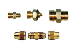Raccordo niples ottone mm 1/2'' conico -20x11/4''