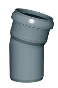 Nicoll curva d 110 x 15° innesto