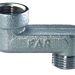 Far raccordo eccentrico cm 2 3/8x3/8