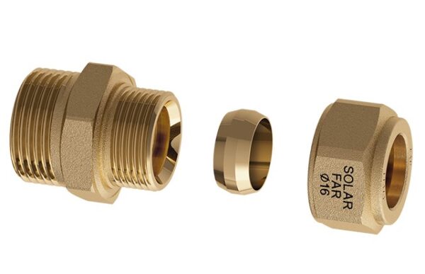 Far niplex m 3/4 ten met x tubo rame d22