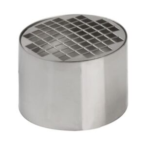 Oli griglia di aspirazione inox con rete d 80
